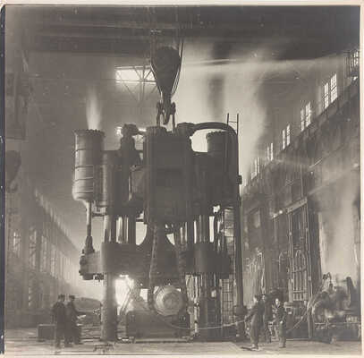 Фотография «Завод «Азовсталь»» / Фот. Н. Хорунжий. [1950-е]. 45,8 × 45,1 см